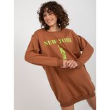 VITON Sweatshirt-VI-BL-3212.15X-brown-green Cijene