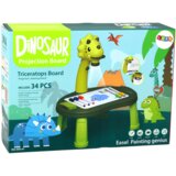 Projektor za crtanje - Dinosaur - Stol za igru 2 u 1 | shoptok.hr