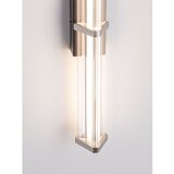 Nova Luce Mat črna/v mat srebrni barvi kovinska LED zatemnitvena stenska svetilka Pheme – | Shoptok.si