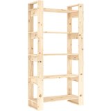 vidaXL Knjižna omara/pregrada 80x35x160 cm trden les, (20601391) | Shoptok.si