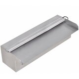 vidaXL Pravokotna fontana za bazen LED slap nerjaveče jeklo 30 cm, (20623658) | Shoptok.si