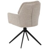 Venture Home Manchi blagovaonska stolica s rukohvatima, smeđa, set od 2 | shoptok.hr