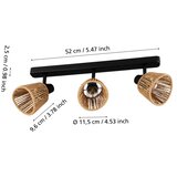 Eglo 44131 - Stropno spot svetlo KEELBY 3xE14/10W/230V crna/bež | Eponuda.com