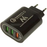 MCE479 stenski polnilec 3xUSB hitro polnjenje Quick Charge 3.0