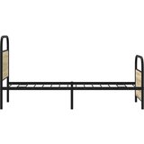 vidaXL Okvir kreveta bez madraca boja hrasta sonome 75 x 190 cm drveni | shoptok.hr