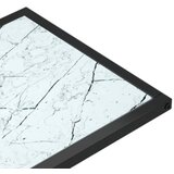  Bočni stolić za računalo bijeli 50x35x65 cm od kaljenog stakla | shoptok.hr