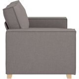 vidaXL Dvosjed Kauč Taupe 120 cm Tkanina | shoptok.hr