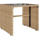  4-dijelni set vrtnih sofa s jastucima bež od poliratana | shoptok.hr