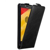 Cadorabo Ohišje, združljivo z Motorola MOTO C PLUS v nočna črna - Zaščitni ovitek v obliki flipa z magnetnim zapiranjem, (20562094) | Shoptok.si