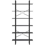 vidaXL Visoki ormarić sivi 100 x 30 x 210 cm od masivne borovine | shoptok.hr