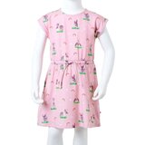  Dječja haljina svjetloružičasta 128 | shoptok.hr
