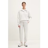 New Balance Bombažen pulover ženski, siva barva, WT51513AHH | Shoptok.si