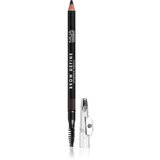 MUA Makeup Academy Brow Define dugotrajna olovka za obrve sa četkicom nijansa Dark Brown 1,2 g | shoptok.hr