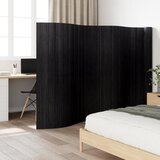 vidaXL Paravan črn 165x800 cm bambus cene