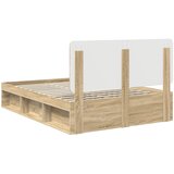  Krevetna konstrukcija Sonoma 160 x 200 cm Čvrsto borovo drvo | shoptok.hr