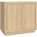 Maison Chic Komoda - Predalnik sonoma hrast 80x34x75 cm inženirski les, (21717938) | Shoptok.si