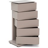 Spinder Design Siva/bež kovinska komoda 37x72,5 cm Joey – | Shoptok.si