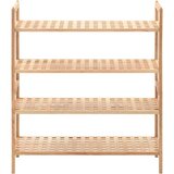  Stalak za cipele od masivnog orahovog drva 69 x 26 x 81 cm | shoptok.hr