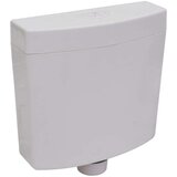 vidaXL WC kotliček 3/6 L siv | Shoptok.si