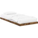  Krevet s daskama Dimljeni hrast 90 x 200 cm Konstruirano drvo | shoptok.hr