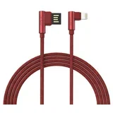 USB kabl na lighting 1m 90° GC-48m red ( 00G211 )