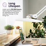 NEATFI XL LED zatemnilna namizna svetilka s sponko - 51 cm | Shoptok.si