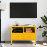 vidaXL TV ormarić boja senfa 68x39x50,5 cm čelični | shoptok.hr