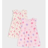 Sinsay Pamučne haljine bez rukava s ukrasnim volanima 2 pack | shoptok.hr