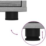  Noćni ormarići s ladicama 2 pcs Siva Sonoma 30 5 x 30 x 43 cm | shoptok.hr