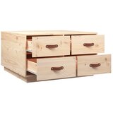  Stolić za kavu 80 x 80 x 45 cm od masivne borovine | Eponuda.com