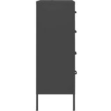 vidaXL Ladičar antracit 80 x 35 x 101,5 cm čelični | shoptok.hr
