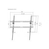S Box PLB-3446T-2 nosač za televizor | shoptok.hr