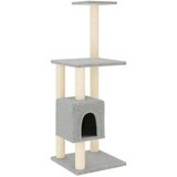  Penjalica za mačke sa stupovima za grebanje svjetlosiva 104 cm | shoptok.hr