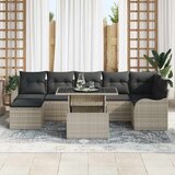  Sjedeća garnitura za vrt 8 kom. Svijetlo 232,5 x 122,5 x 85 cm | shoptok.hr