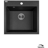 LAVEO Granitna sudopera Alena 49x49cm Crna | Eponuda.com