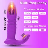  AlvUp - pametni potisni analni vibrator (ljubičasti) Slike