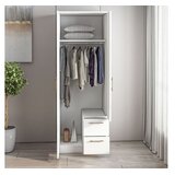 Hanah home Ormar Merlin 2, 60x171.8x45 cm, Bijeli | Eponuda.ba