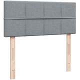  Krevet s oprugama i madracem svjetlosivi 120x190 cm od tkanine | shoptok.hr