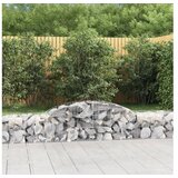  Lučne gabionske košare 6 kom 300x50x40/60 cm pocinčano željezo | shoptok.hr