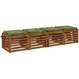  Jastučići za sjedalo od 4 dijela SOEST 4 kom. 100% poliester Slike