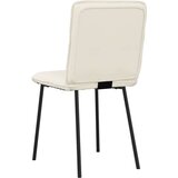  Jedilni stoli 4 kosi krem žamet, (21822531) | Shoptok.si