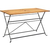  Sklopivi vrtni stol 120 x 70 x 74 cm masivno bagremovo drvo | shoptok.hr