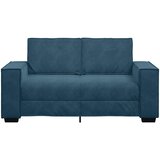  Dvosjed Plavi 160x78x84 cm Baršun | Shoptok.si