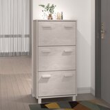 vidaXL Ormarić za cipele bijeli 59,5 x 35 x 117 cm od masivne borovine Cijene