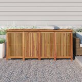 vidaXL vrtna škatla za shranjevanje 175x80x75 cm trden akacijev les | Shoptok.si