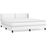 The Living Store Box spring postelja z vzmetnico bela 180x200 cm umetno usnje - Box Spring Postelja, (21521272) | Shoptok.si