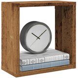  Kockaste zidne police 2 kom boja staro drvo 30x15x30 cm drvene | shoptok.hr