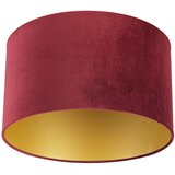 QAZQA Velur senčnik rdeč 35/35/20 z zlato notranjostjo | Shoptok.si