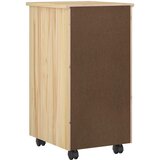  Mobilni ormar Smeđa 34 x 39 x 65,5 cm Čvrsto borovo drvo | shoptok.hr