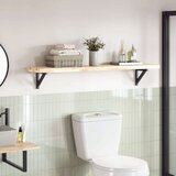 Stolna ploča 120x30x4 cm pravokutna od masivnog drva bagrema | shoptok.hr